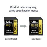 Lexar 2000x 128GB SDXC Memory Card - Ultimate Performance