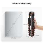 Lightweight Carbon Fiber Camera Tripod with Ball Head