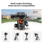 Lightweight Carbon Fiber Camera Tripod with Ball Head