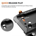 COMAN Fluid Head Tripod: 70.8 inch, Camera Monopod