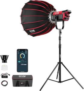 GVM 200W LED Studio Light Kit