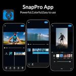 Ultra HD 4K Action Camera with External Microphone