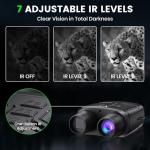 4K Night Vision Binoculars with HD Display
