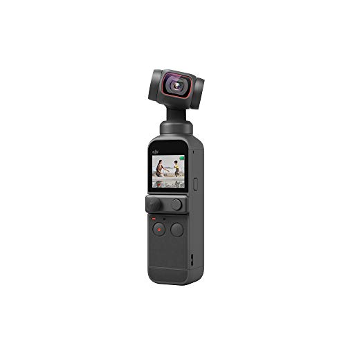 DJI Pocket 2 - 3-Axis Gimbal Stabilizer with 4K Camera, Pocket-Sized, Black