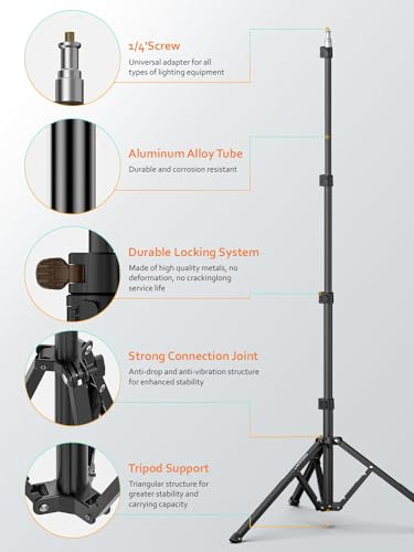 AOCHUAN 1.7M Tripod for Smartphones and Cameras