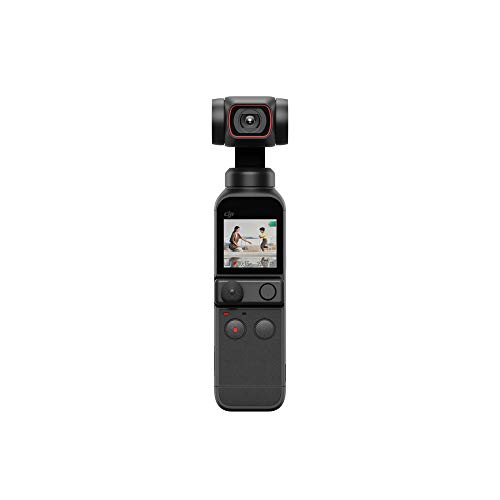 DJI Pocket 2 - 3-Axis Gimbal Stabilizer with 4K Camera, Pocket-Sized, Black