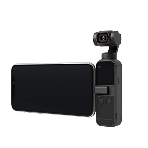 DJI Pocket 2 - 3-Axis Gimbal Stabilizer with 4K Camera, Pocket-Sized, Black