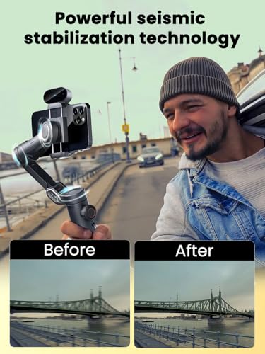 AOCHUAN XE AI Smartphone Gimbal Stabilizer