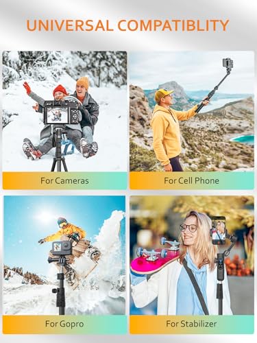 AOCHUAN 1.7M Tripod for Smartphones and Cameras