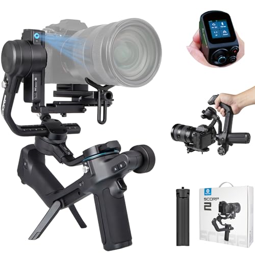 FeiyuTech SCORP 2 Gimbal: DSLR/Mirrorless Stabilizer, 3-Axis