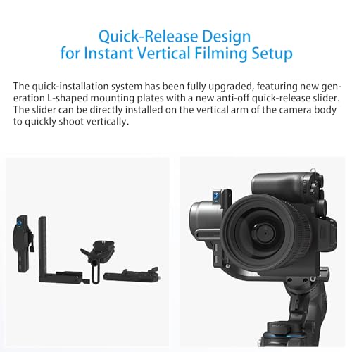 FeiyuTech SCORP 2 Gimbal: DSLR/Mirrorless Stabilizer, 3-Axis