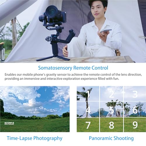 FeiyuTech SCORP 2 Gimbal: DSLR/Mirrorless Stabilizer, 3-Axis