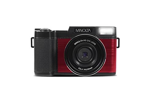 Minolta MND30 Ultra HD Digital Camera (Red)