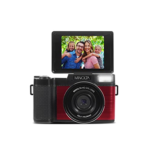 Minolta MND30 Ultra HD Digital Camera (Red)