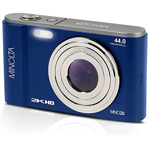 Minolta MND20-BL Ultra HD Digital Camera Bundle