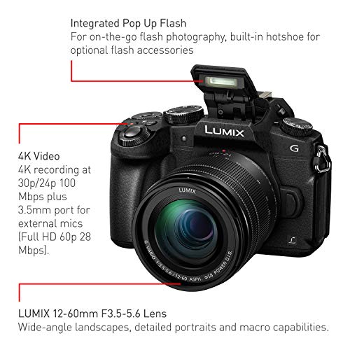 Panasonic LUMIX G85 4K Camera & 12-60mm Lens