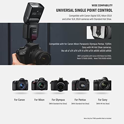 Neewer TT560 Flash Speedlite for DSLR Cameras