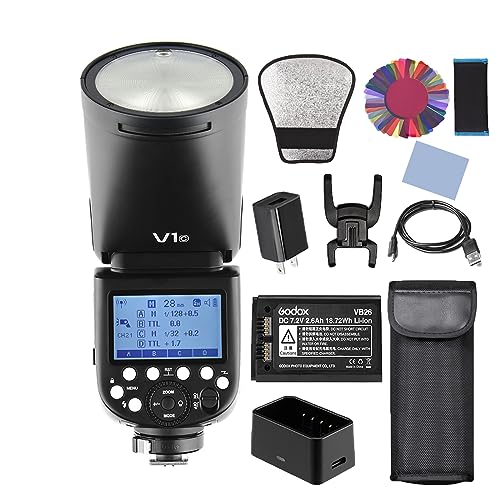 Wireless Godox V1C Flash for Canon EOS
