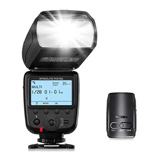 Powerextra LCD Flash Speedlite, Wireless Flash Trigger Kit