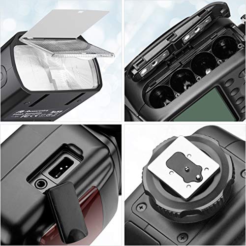 Powerextra LCD Flash Speedlite, Wireless Flash Trigger Kit