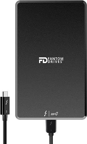 Fantom Drives 4TB SSD Thunderbolt 3, Fast & Reliable