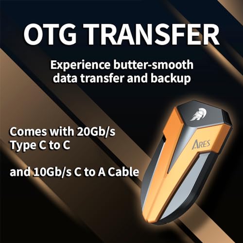 1TB DATO ARES Amber Shield Portable SSD