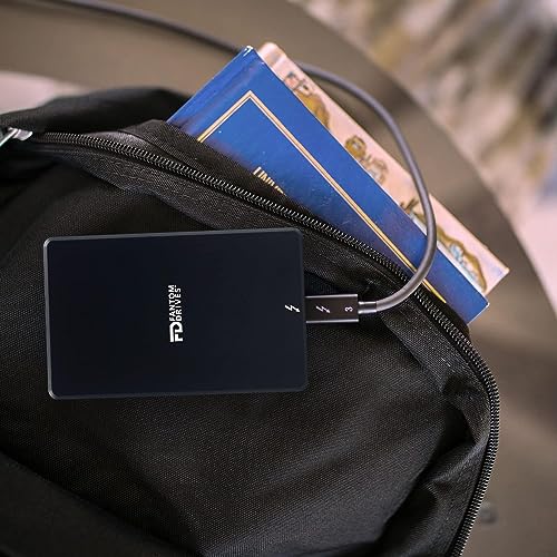 Fantom Drives 4TB SSD Thunderbolt 3, Fast & Reliable