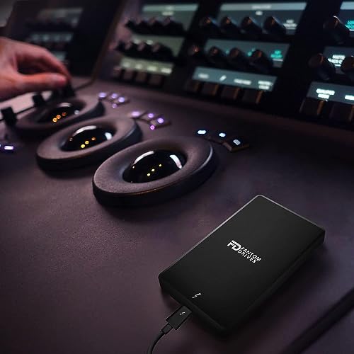 Fantom Drives 4TB SSD Thunderbolt 3, Fast & Reliable