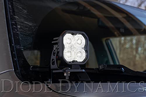 3in White LED Sport Pod Pair with Amber Backlight
