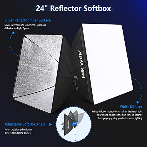 NEEWER Best Selling Photo Lighting Kit with Backdrops