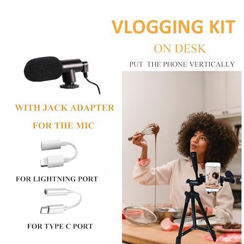 Peanutech Vlogging Kit for iPhone and Samsung
