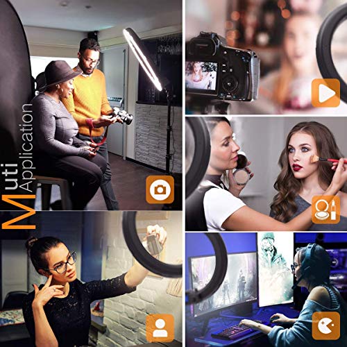 19" Pixel Bi-Color Ring Light with Stand