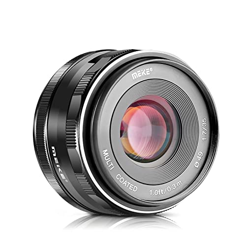 Meike 35mm F1.7 Prime Lens for Micro 4/3 Cameras