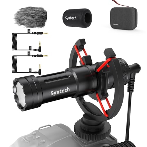 Syntech Mini Shotgun Microphone for DSLR Cameras