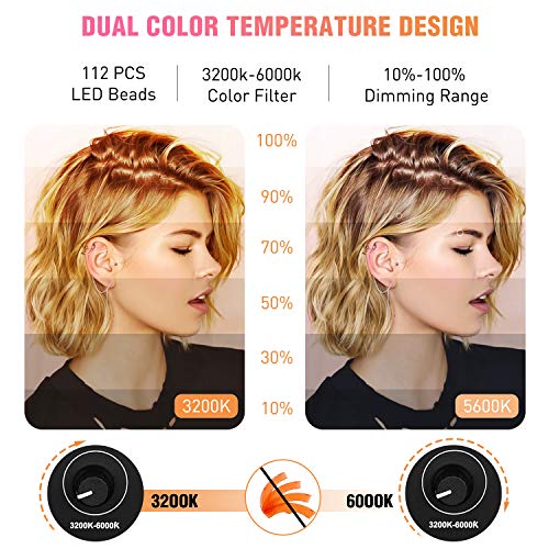 18 Inch LED Ringlight Kit with Tripod Stand