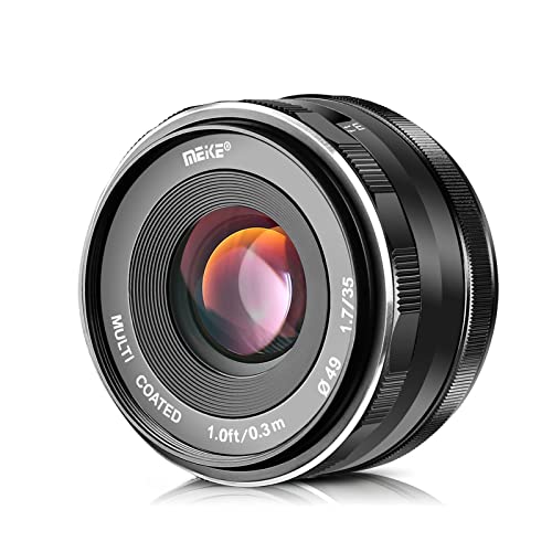 Meike 35mm F1.7 Prime Lens for Micro 4/3 Cameras