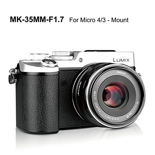 Meike 35mm F1.7 Prime Lens for Micro 4/3 Cameras