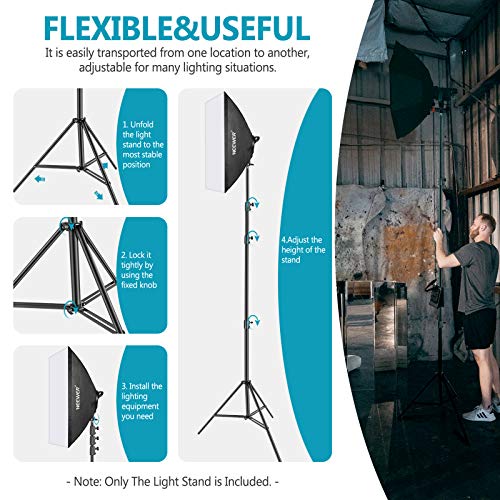 Adjustable, Heavy Duty Photography Tripod Stand