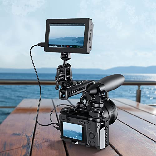 SmallRig Cold Shoe Microphone Holder with Silicone Absorption