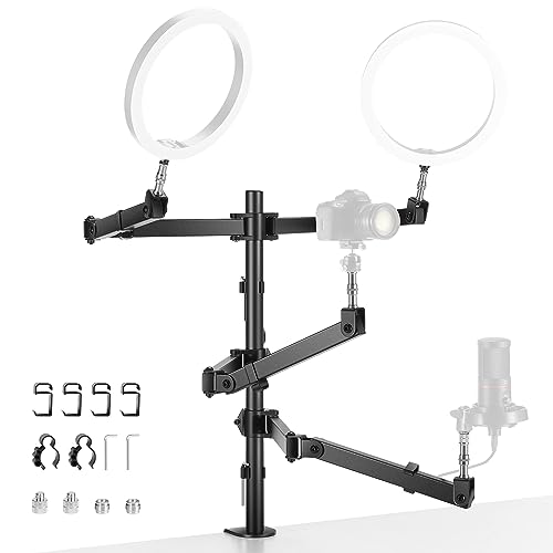 NEEWER Desktop Camera Stand with Flexible Articulating Arms