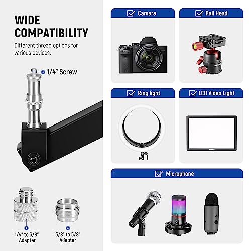 NEEWER Desktop Camera Stand with Flexible Articulating Arms