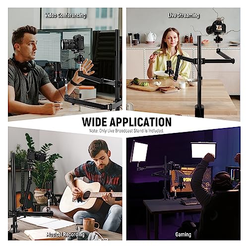 NEEWER Desktop Camera Stand with Flexible Articulating Arms