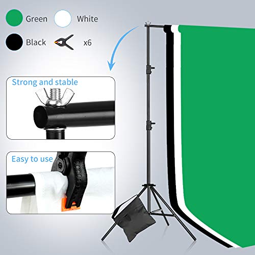 MOUNTDOG Photography Lighting Kit for Photo Video Shooting