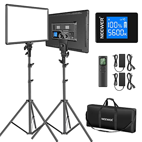 Neewer 18" LED Video Light Kit, 2-Pack