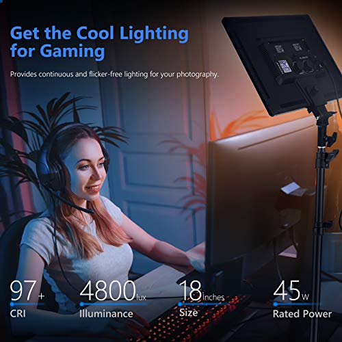 Neewer 18" LED Video Light Kit, 2-Pack