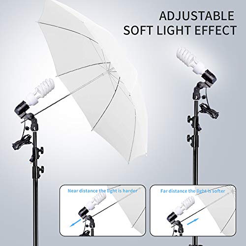 MOUNTDOG Photography Lighting Kit for Photo Video Shooting
