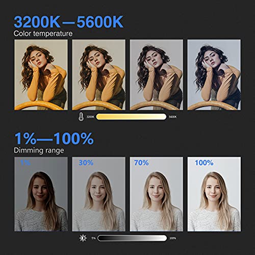Neewer 18" LED Video Light Kit, 2-Pack