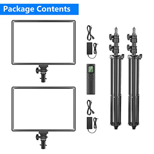 Neewer 18" LED Video Light Kit, 2-Pack