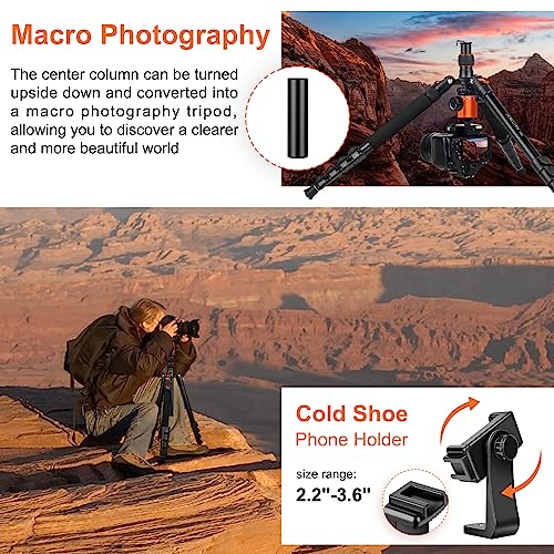 Professional 83" DSLR Camera Tripod