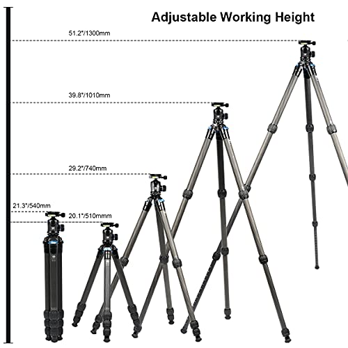 SIRUI AM-284 Camera Tripod with K20X Ball Head